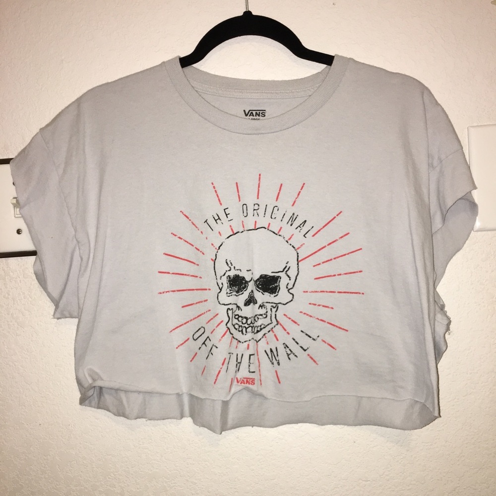 3/$15 vans off the wall skull shirt